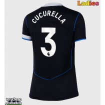 Chelsea Marc Cucurella #3 Replica Third Shirt Ladies 2025-26 Short Sleeve